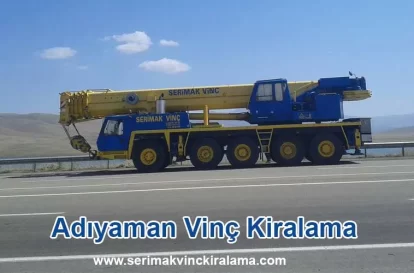 Adıyaman Vinç Kiralama