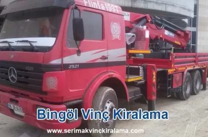 Bingöl Vinç Kiralama