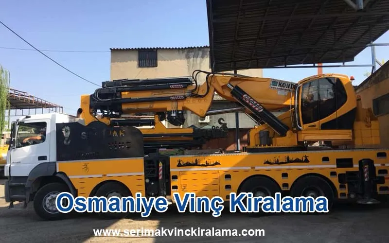 Osmaniye Vinç Kiralama