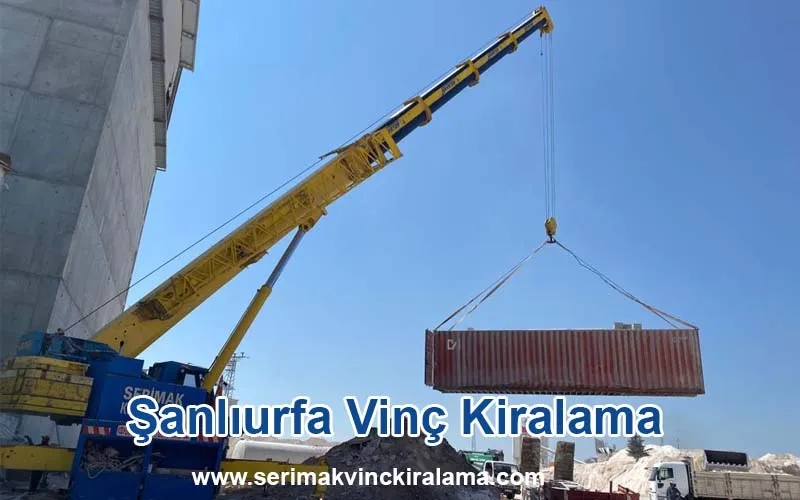 Şanlıurfa Vinç Kiralama